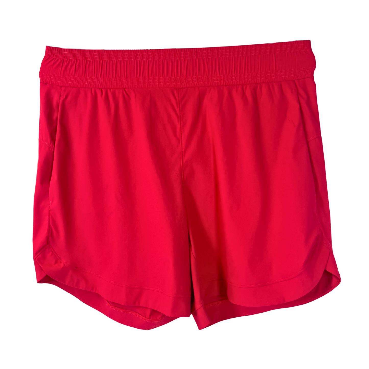 Tuff Active Pink Women's Athletic Shorts – Size M, 6" Inseam, Quick-Dry