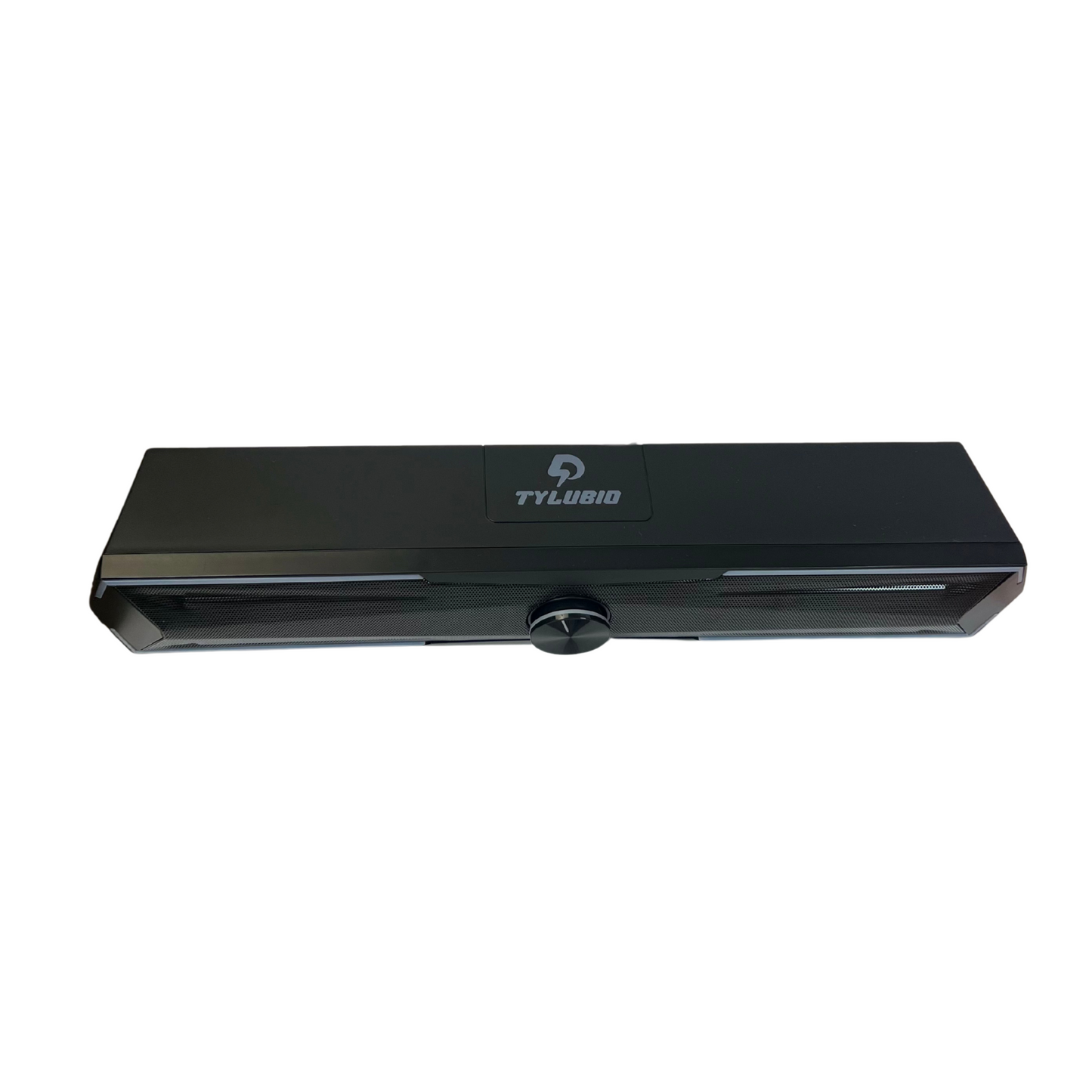 PC Speakers Soundbar with Stereo Sound, LED Lights & USB Control for Desktop or Laptop