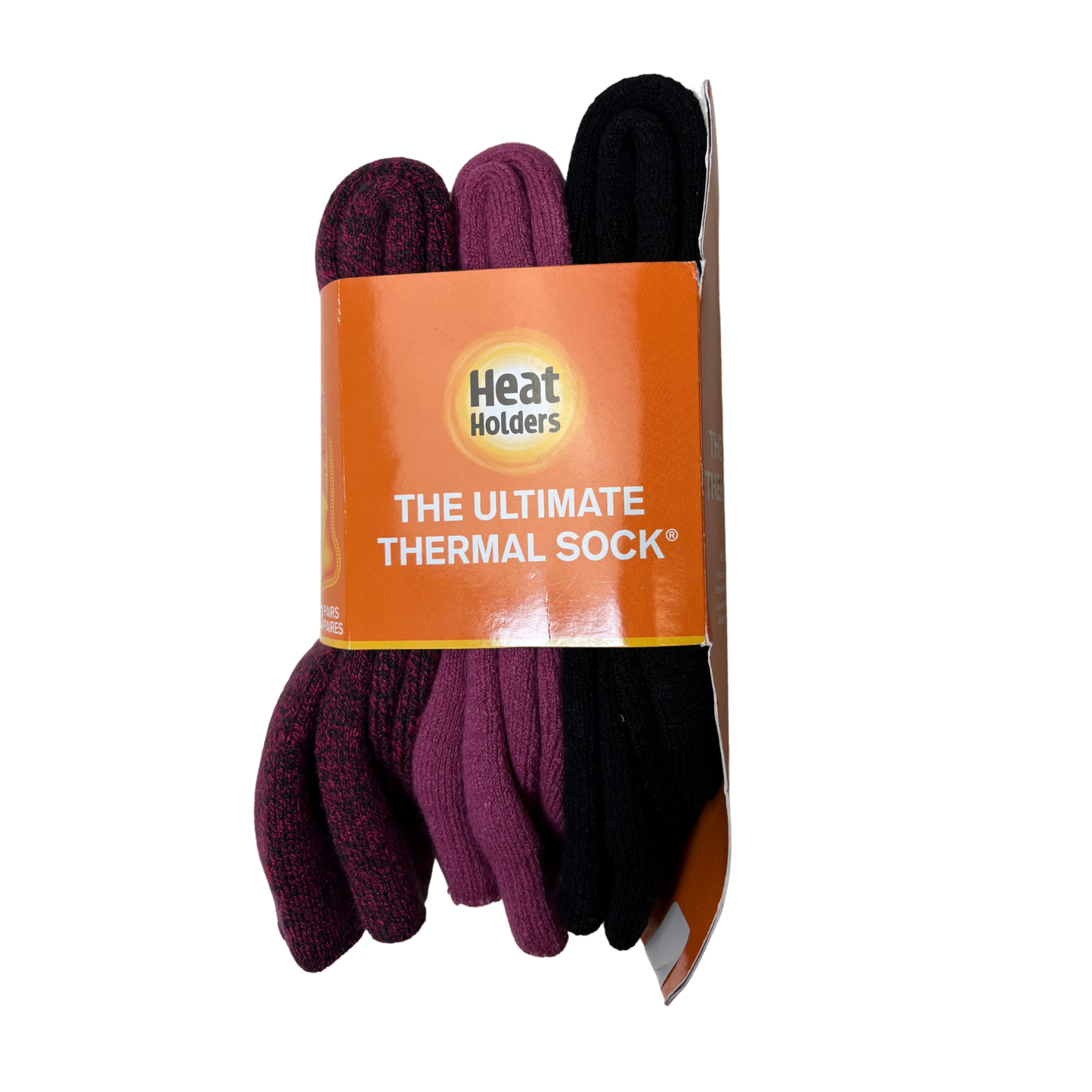 Unisex 3-Pack Thermal Socks – Fits Women 5–9 / Men 4–8