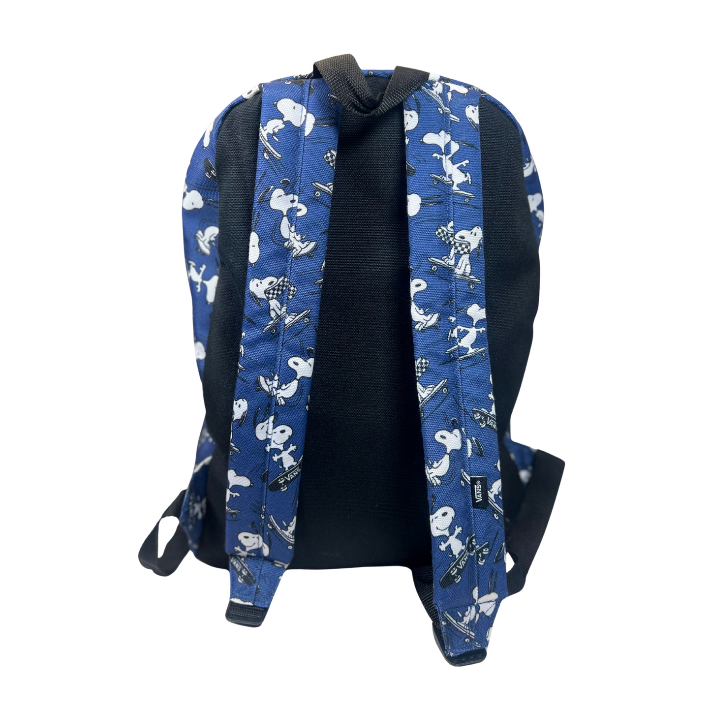 Peanuts Cartoon Print Backpack | Classic Blue School & City Bag