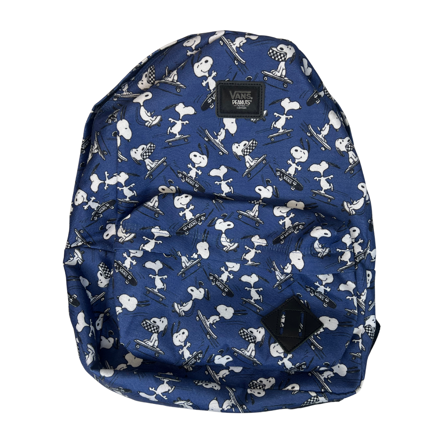 Peanuts Cartoon Print Backpack | Classic Blue School & City Bag