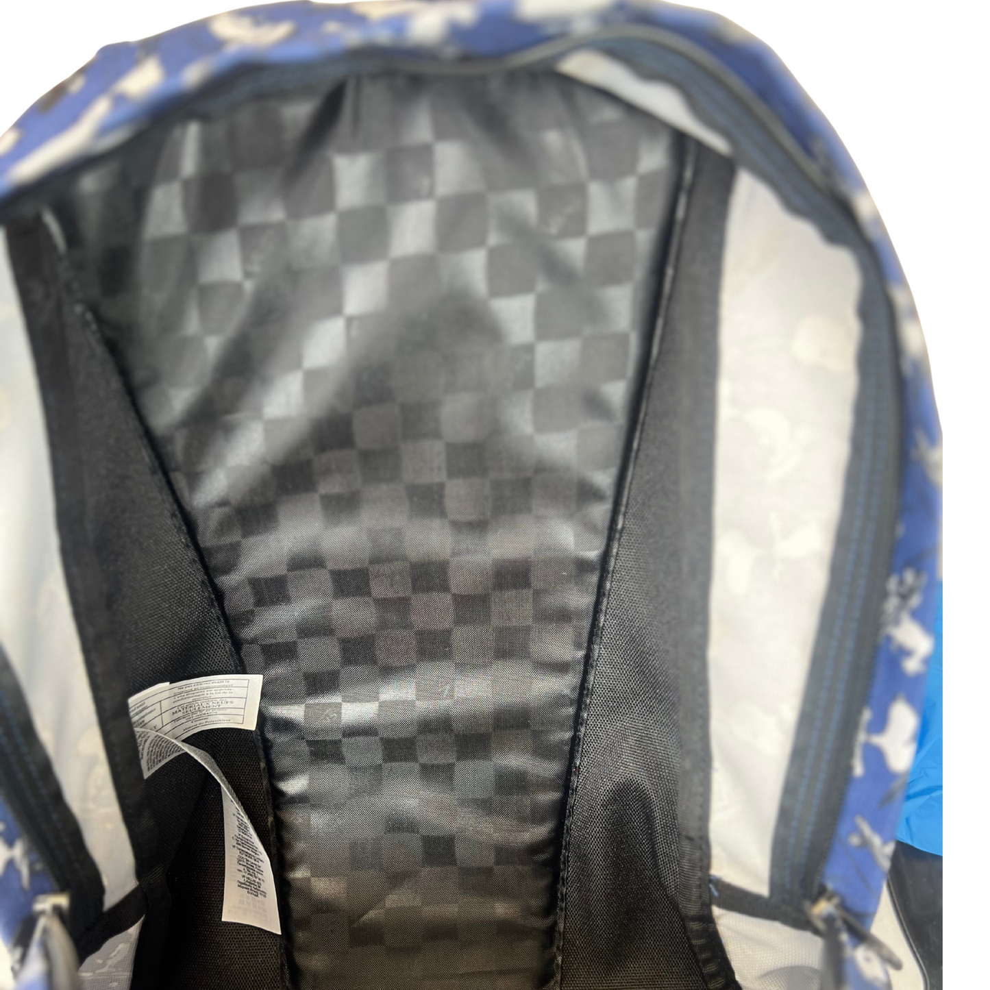 Peanuts Cartoon Print Backpack | Classic Blue School & City Bag