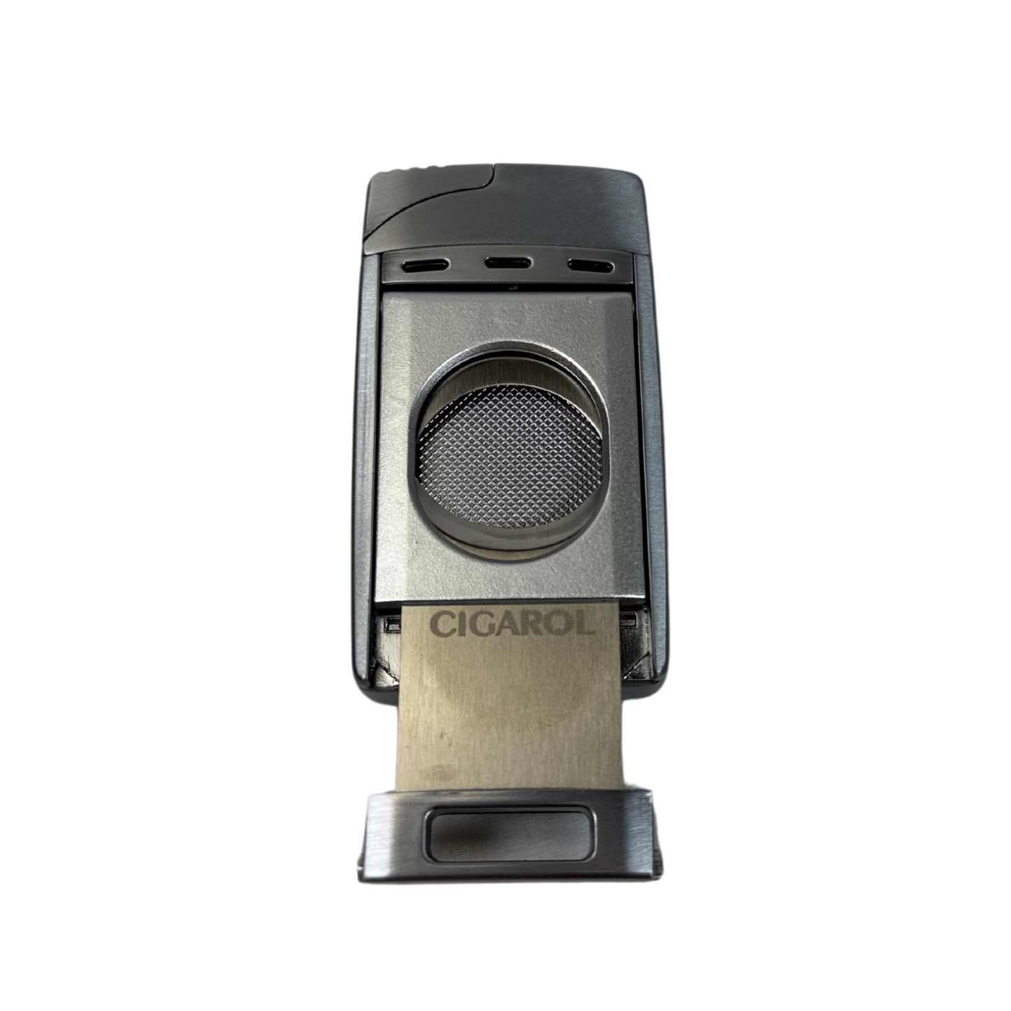 All-in-One Torch Cigar Lighter with Cutter & Punch