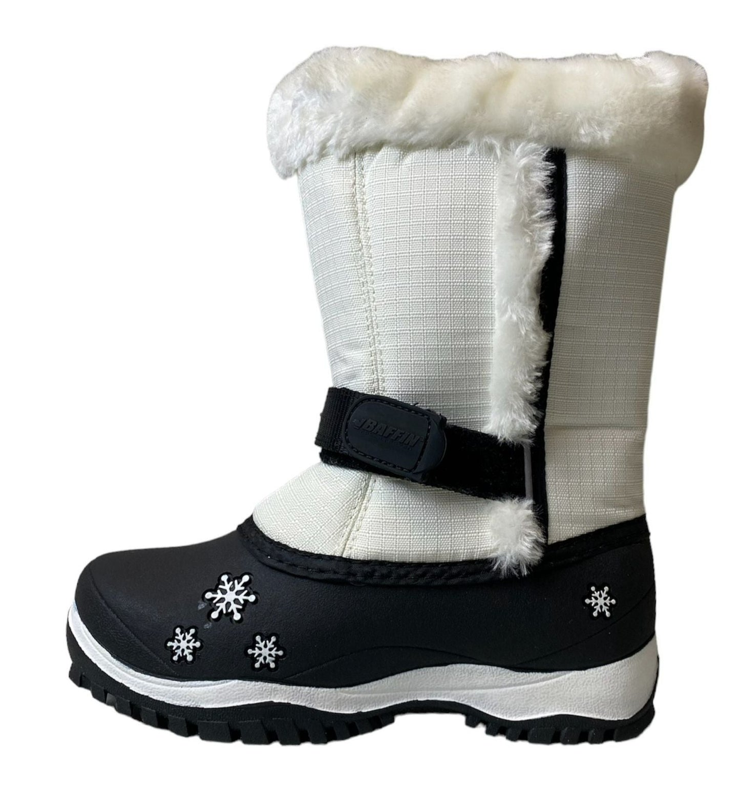 Girls White Lily Snow Boots - Size 13