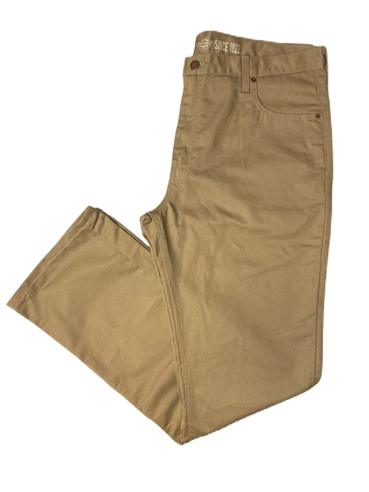 Men's Brown Regular Fit Jeans - 38x34