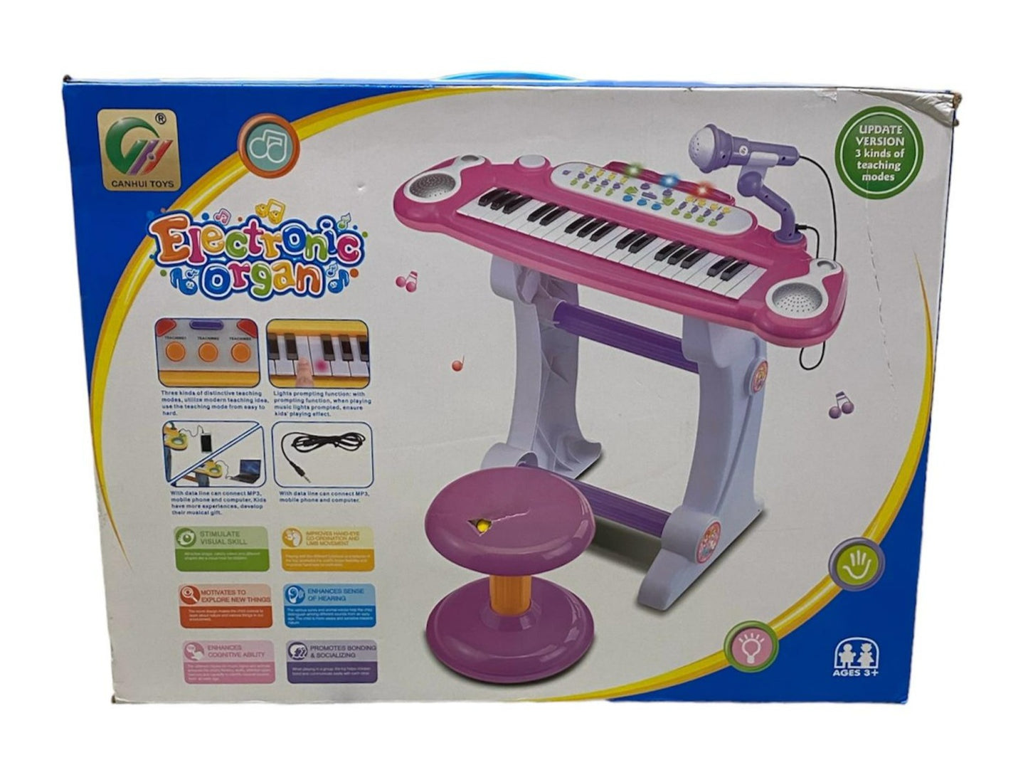 Kids 31-Keys Piano for Beginners with Microphone
