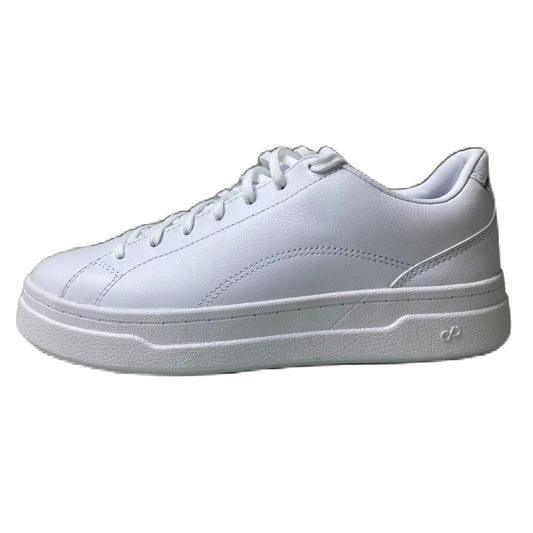 Women's White Court L StackedW Shoes - 8.5