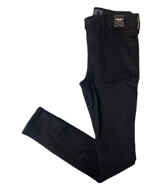 Abercrombie & Finch Women's Black Slim Leg Jeans - 24S