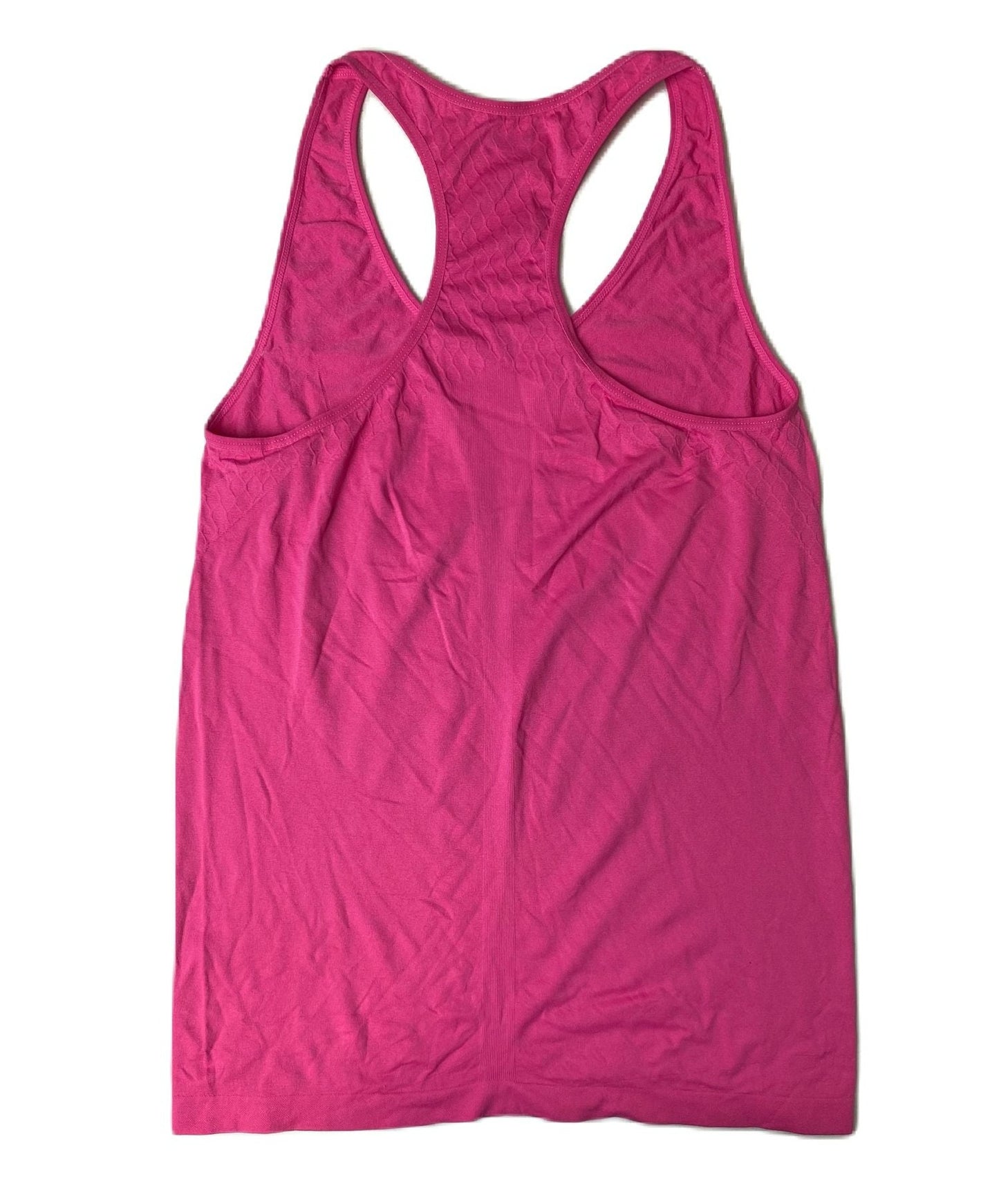 Women's Pink Sleeveless Active Top – Size Large, Lightweight Nylon Tank