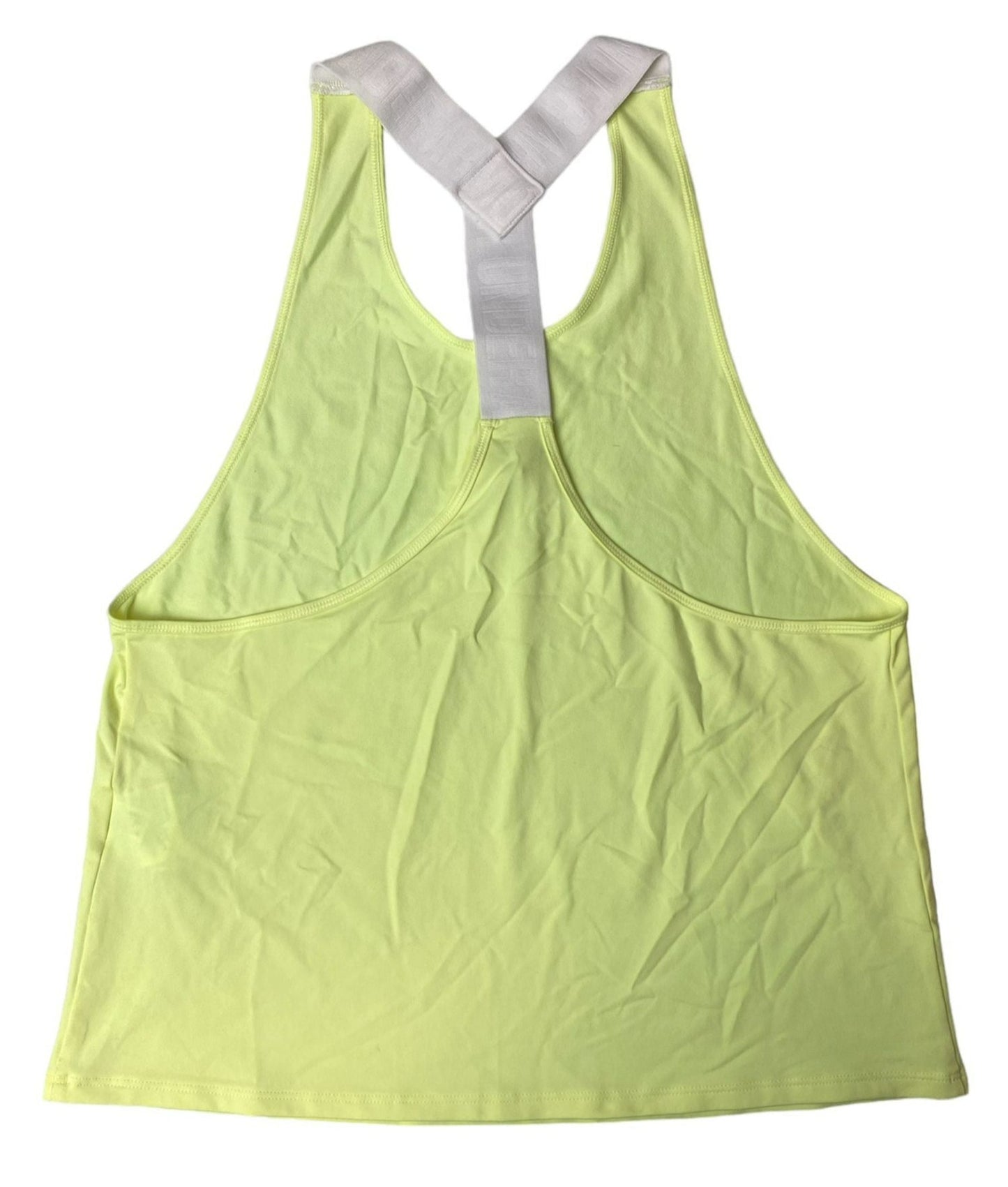 UA Women's Neon Green Athletic Sleeveless Shirt - S