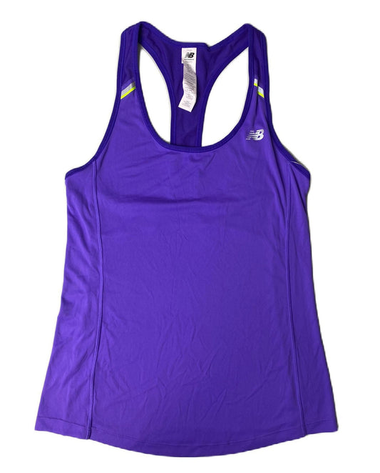 NB Women's Purple Sleeveless Athletic Shirt - S