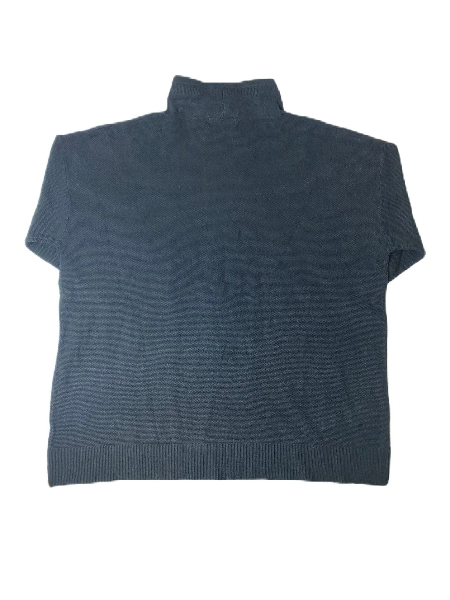 Women's Black Long Sleeve Turtle Neck Sweater - X (14W)