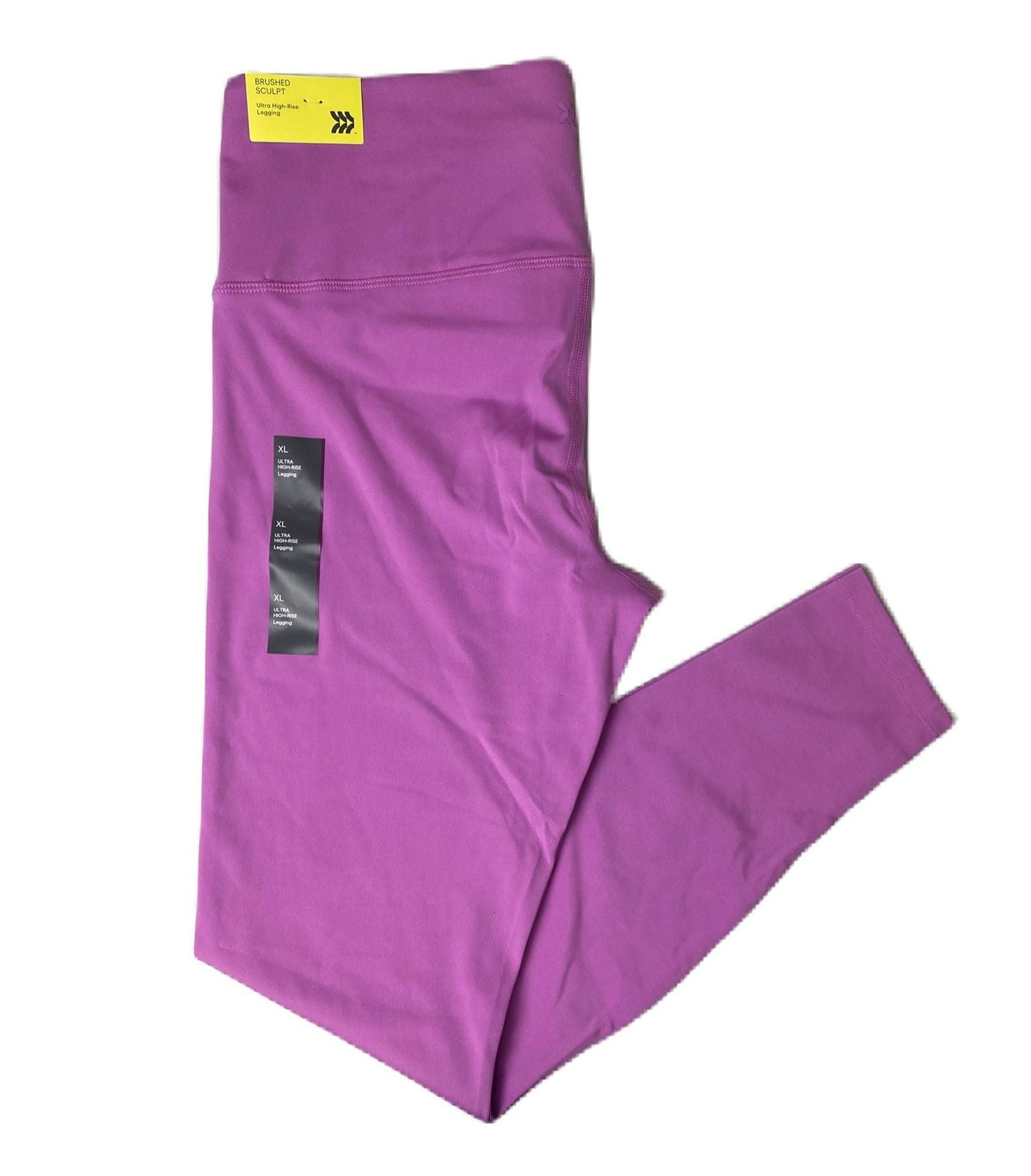 Women's Pink Ultra High-Rise Slim Leggings - XL