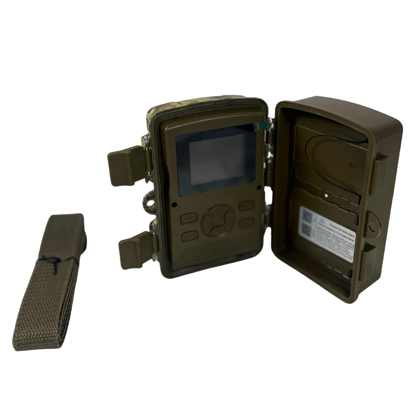 Solar Trail Camera with WiFi & Bluetooth – 64MP 4K Night Vision Motion-Activated Game & Security Camera – IP66 Waterproof
