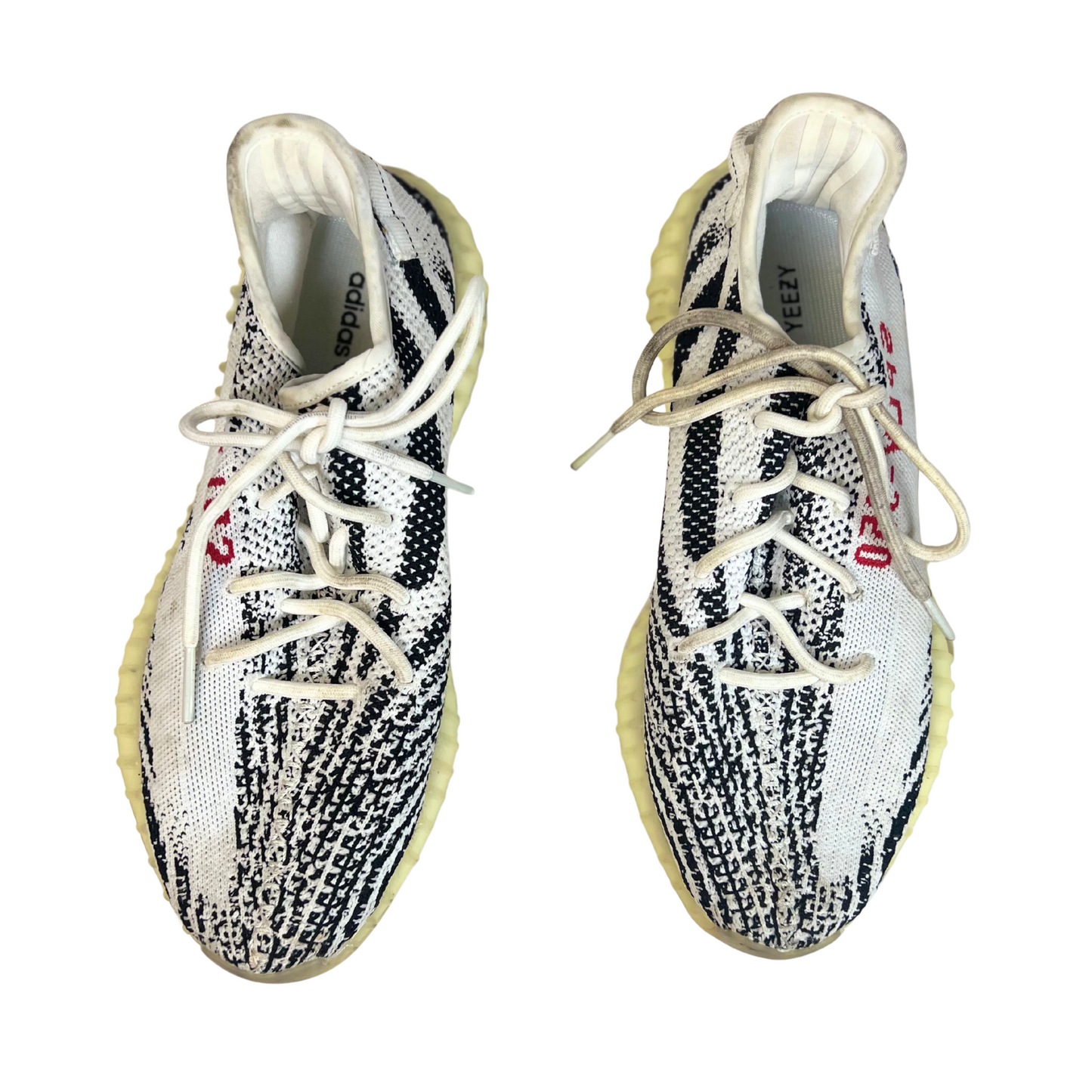 Boost 350 V2 Zebra CP9654 Men’s Size 9.5 Pre-Owned