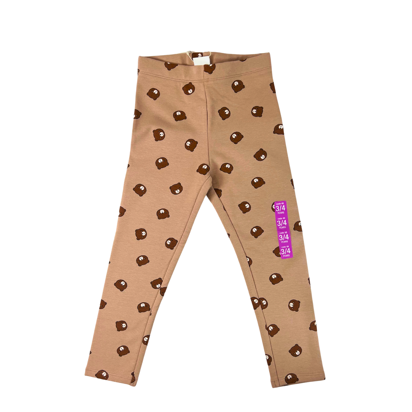 ZARA Girls’ Printed Leggings – 3-4 Years, 104 cm