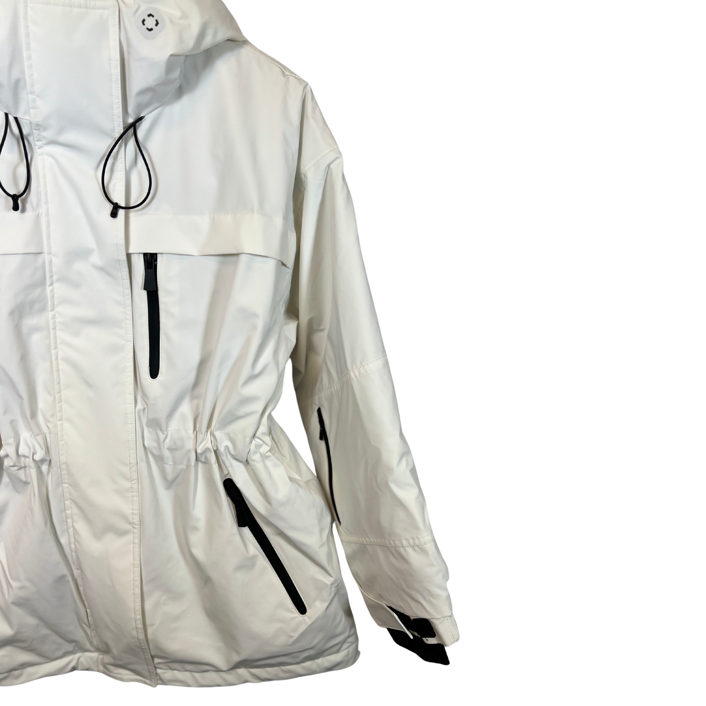 Rare Zara Ski Jacket - White, Size M, Rocco Edition