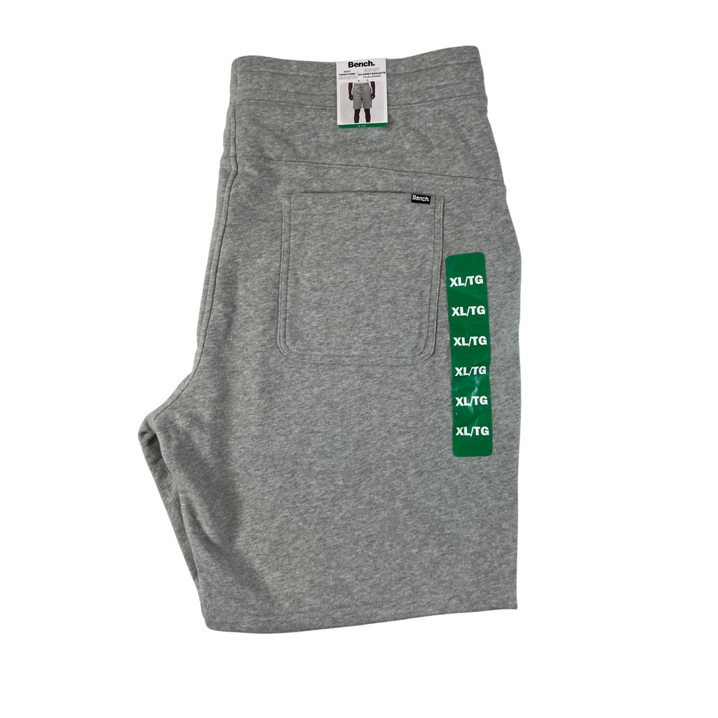 Bench Men’s French Terry Shorts – Light Grey, XL