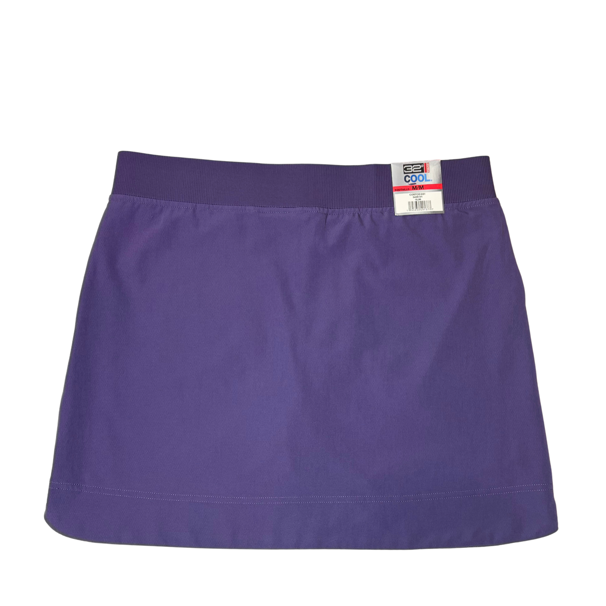 Women’s Purple Skort Stretch Fit, Size M