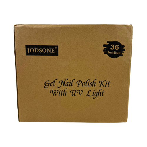 36 PCS Gel Nail Polish Kit with UV Lamp – 32 Colors Gel Polish Set with Base Coat, Top Coats & Manicure Tools