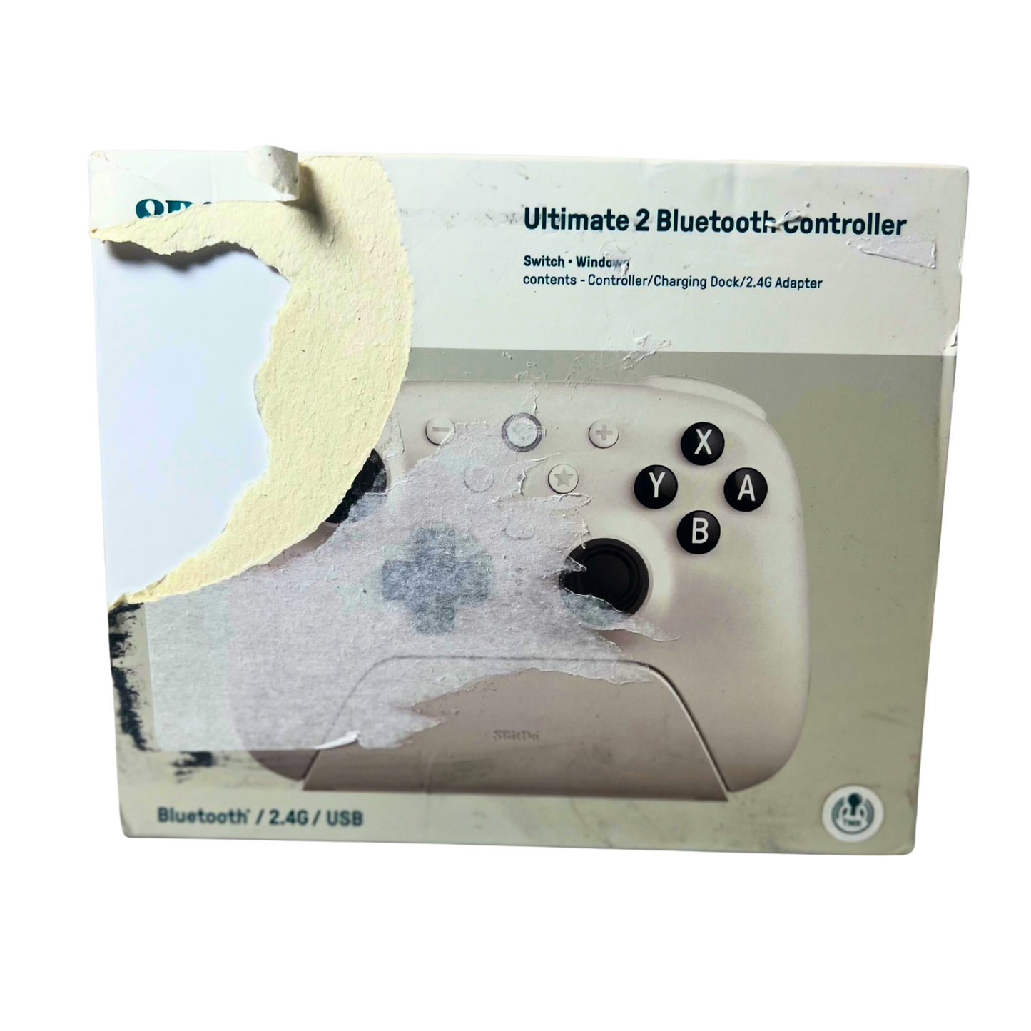 Wireless Bluetooth Game Controller – Ultimate 2 with TMR Joysticks, Motion Control, Vibration & Charging Dock for Switch and Windows PC