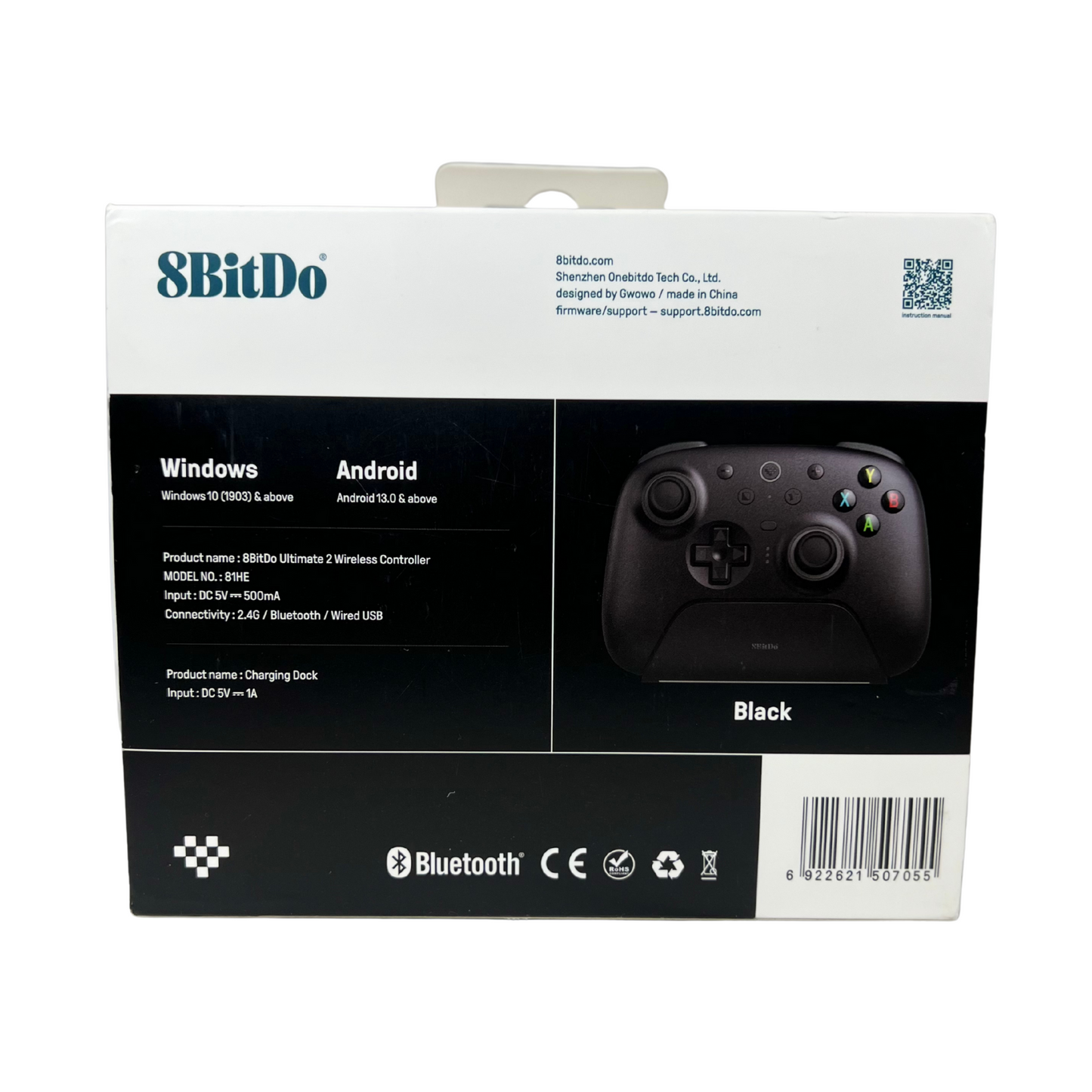 Wireless Gaming Controller for Windows and Android – Pro Joysticks, Tactile Triggers, RGB Lighting