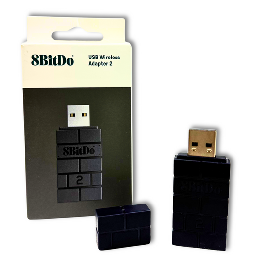 8BitDo Wireless USB Adapter 2 for Switch, PC, Steam Deck, Xbox, PS5