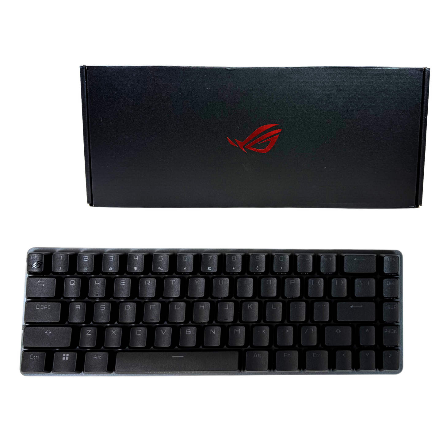 65% Wireless RGB Mechanical Gaming Keyboard – Red Linear Switches, Dual-Mode Wired/2.4GHz, Touch Panel, PBT Keycaps, Macro Support, Keyboard Cover Included