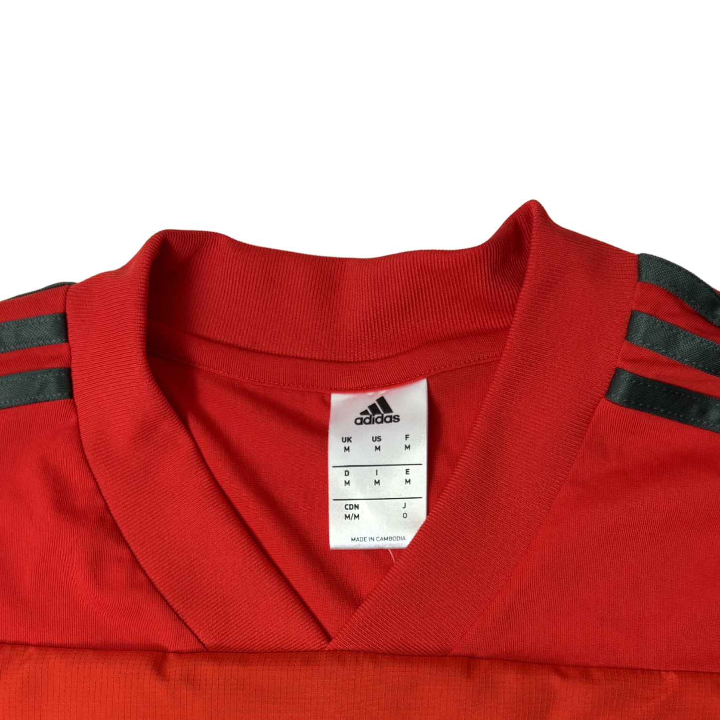 Men’s Red FC Bayern Munich Long Sleeve Shirt – Size M