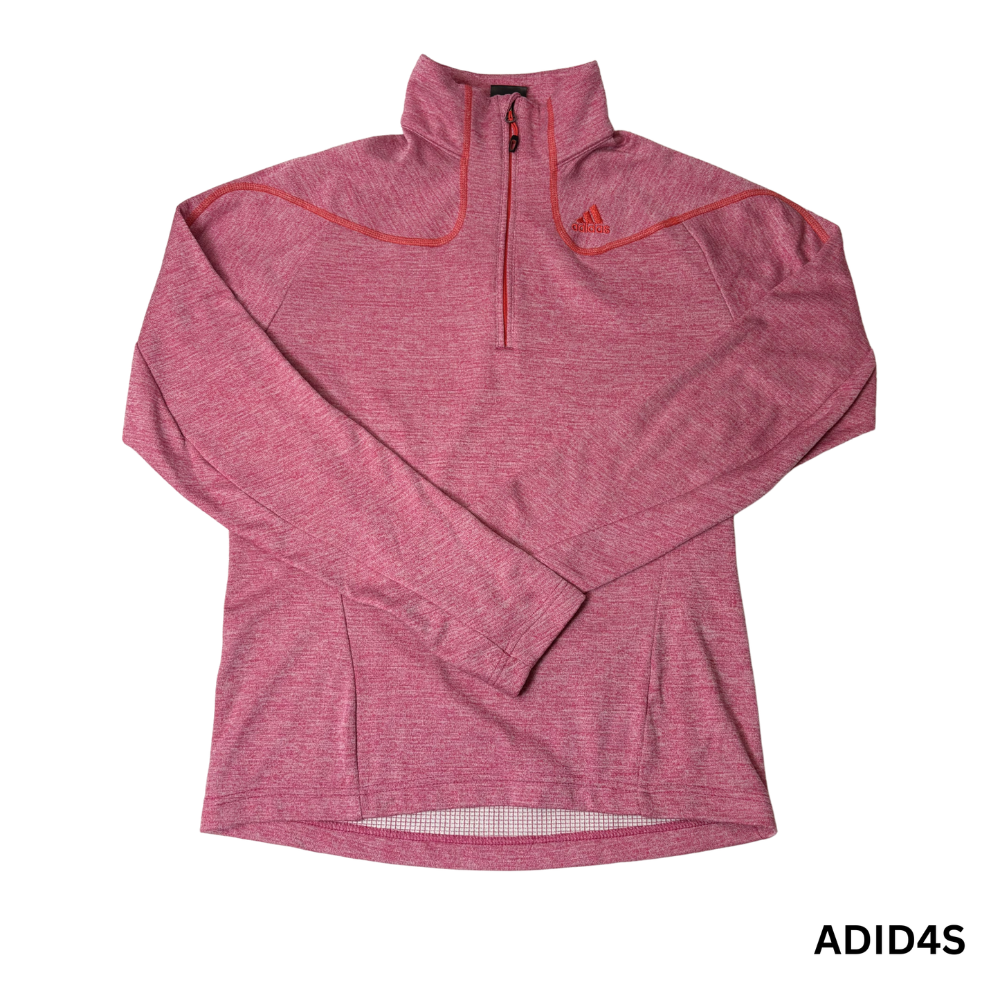 Women’s Pink Lightweight Quarter-Zip Pullover – Size M