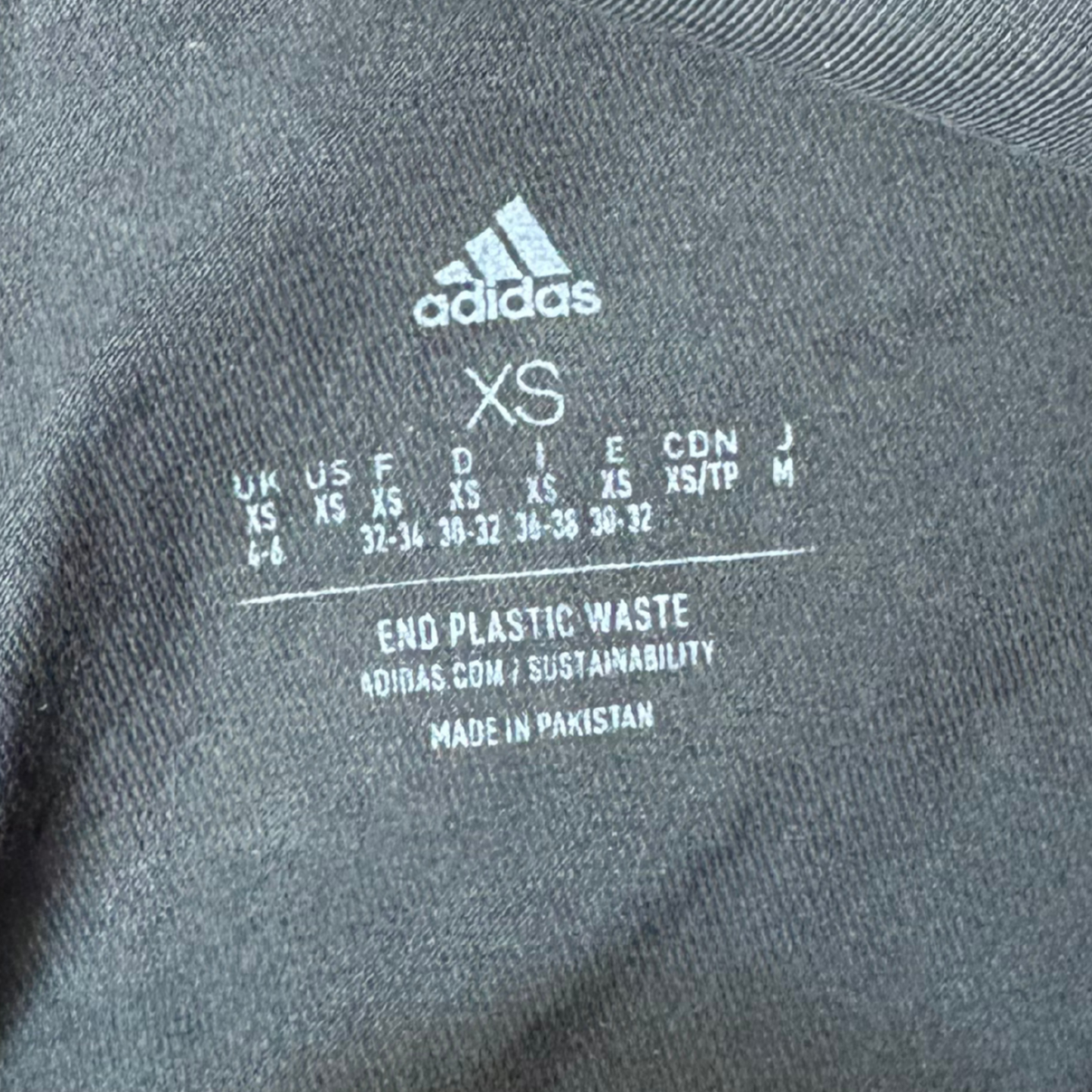 Women’s Black Leggings with Dark Gray Stripes