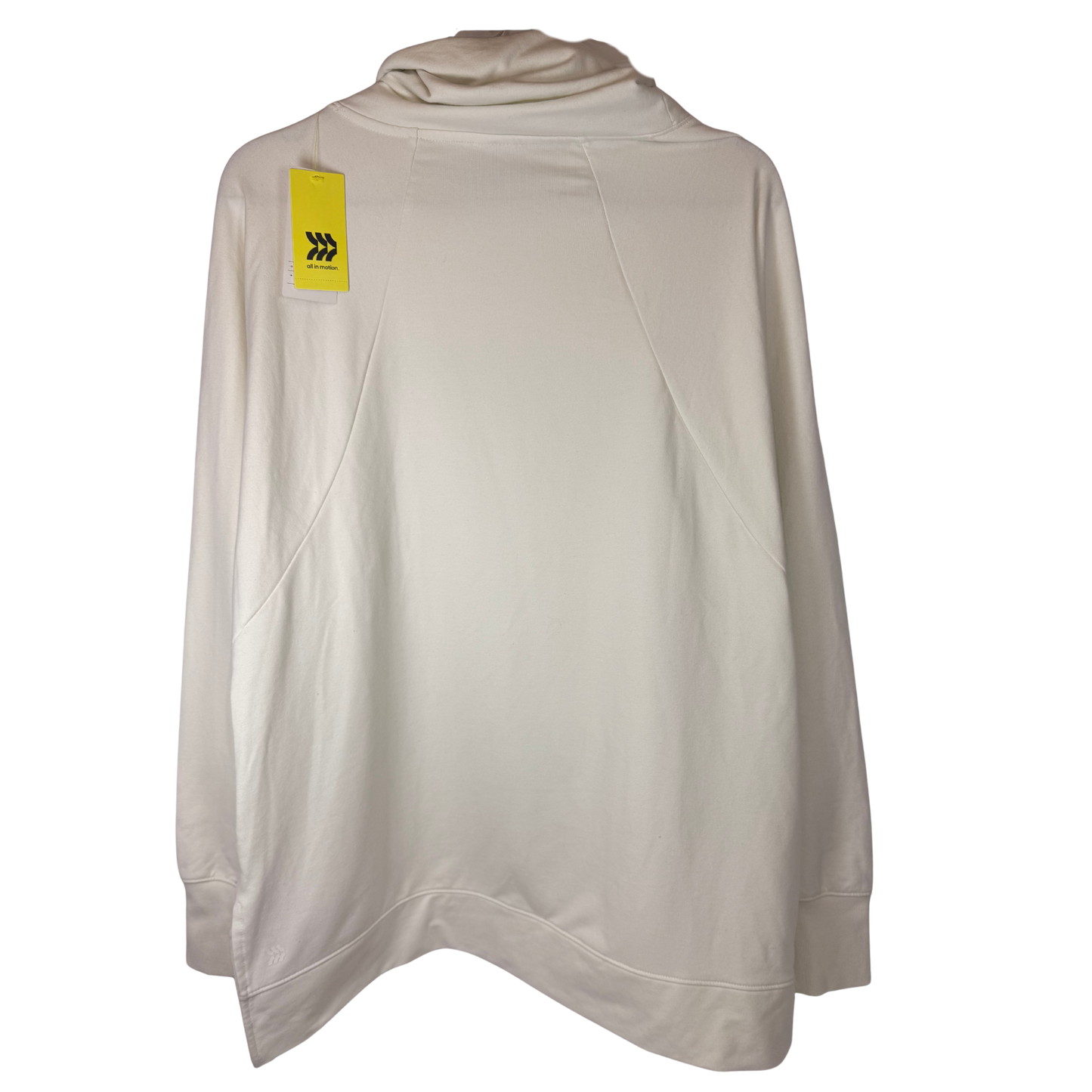 Women’s Funnel Neck Sweater with Thumbholes – Size XXL