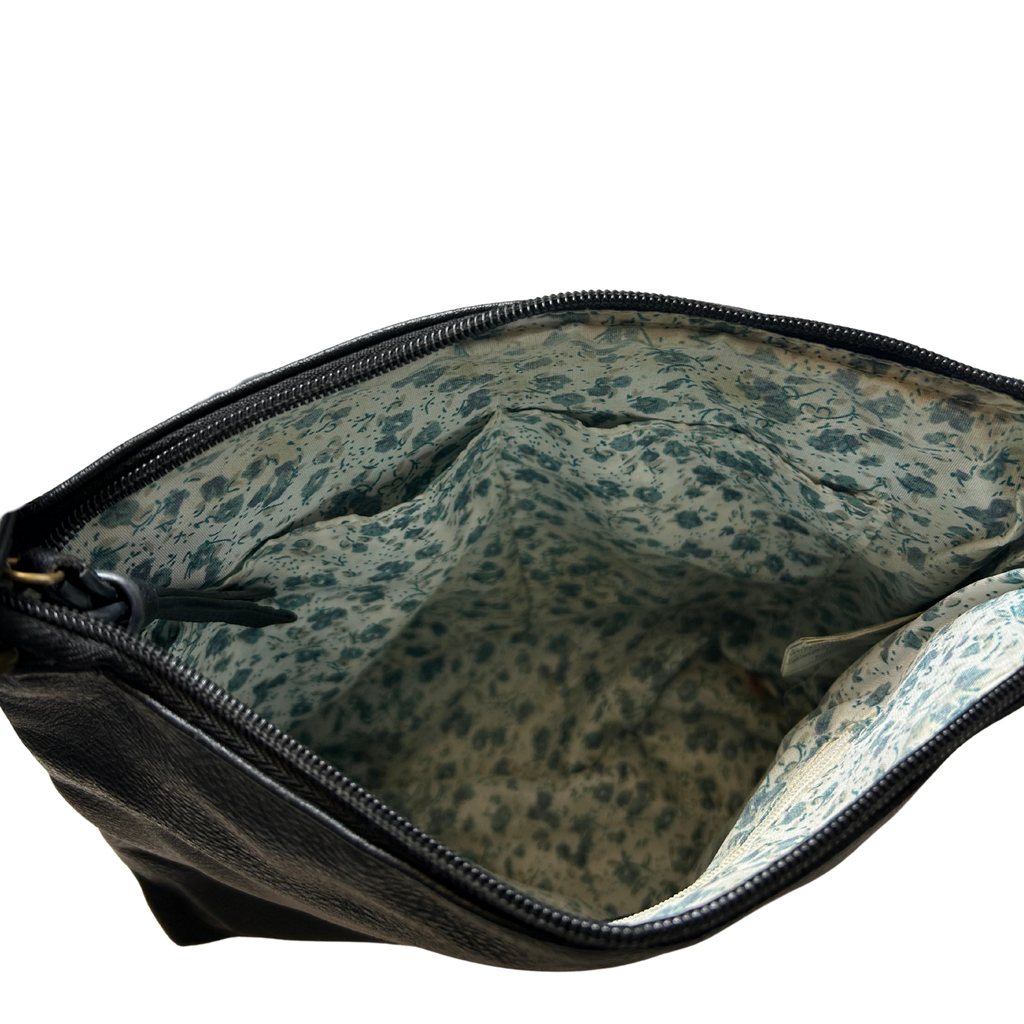 Women’s Shoulder Bag – Black Faux Leather