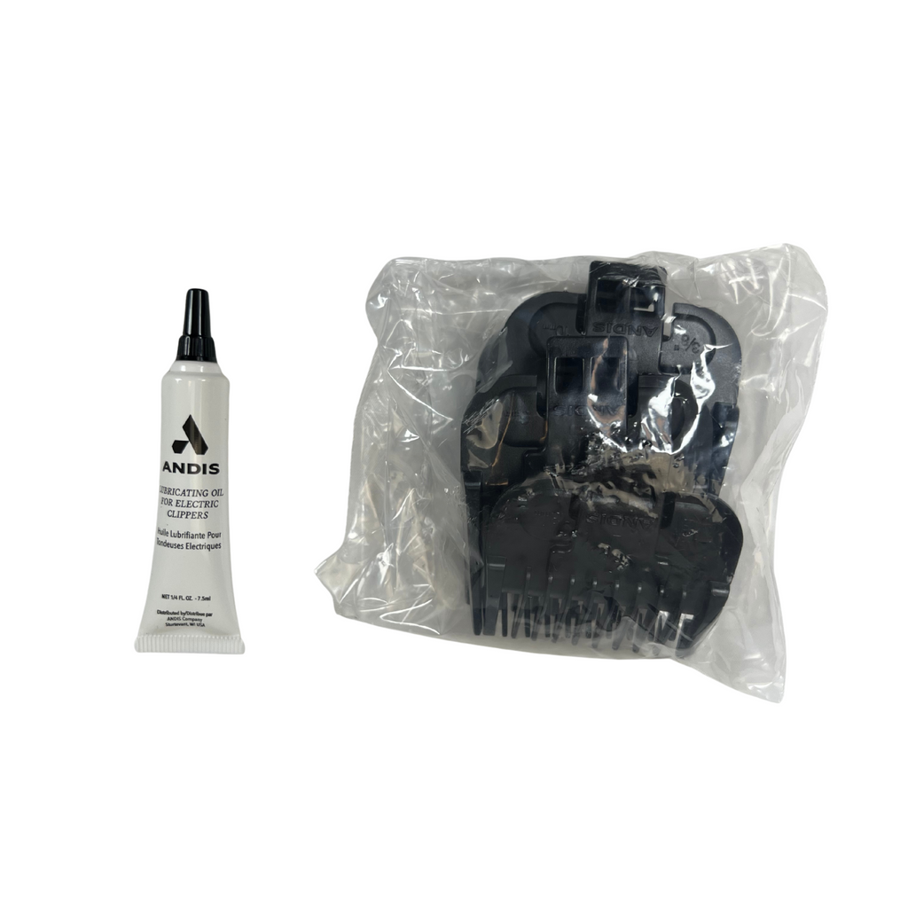 7-Piece Detachable Blade Pet Clipper Kit with Ceramic Blade – For Thick Coats