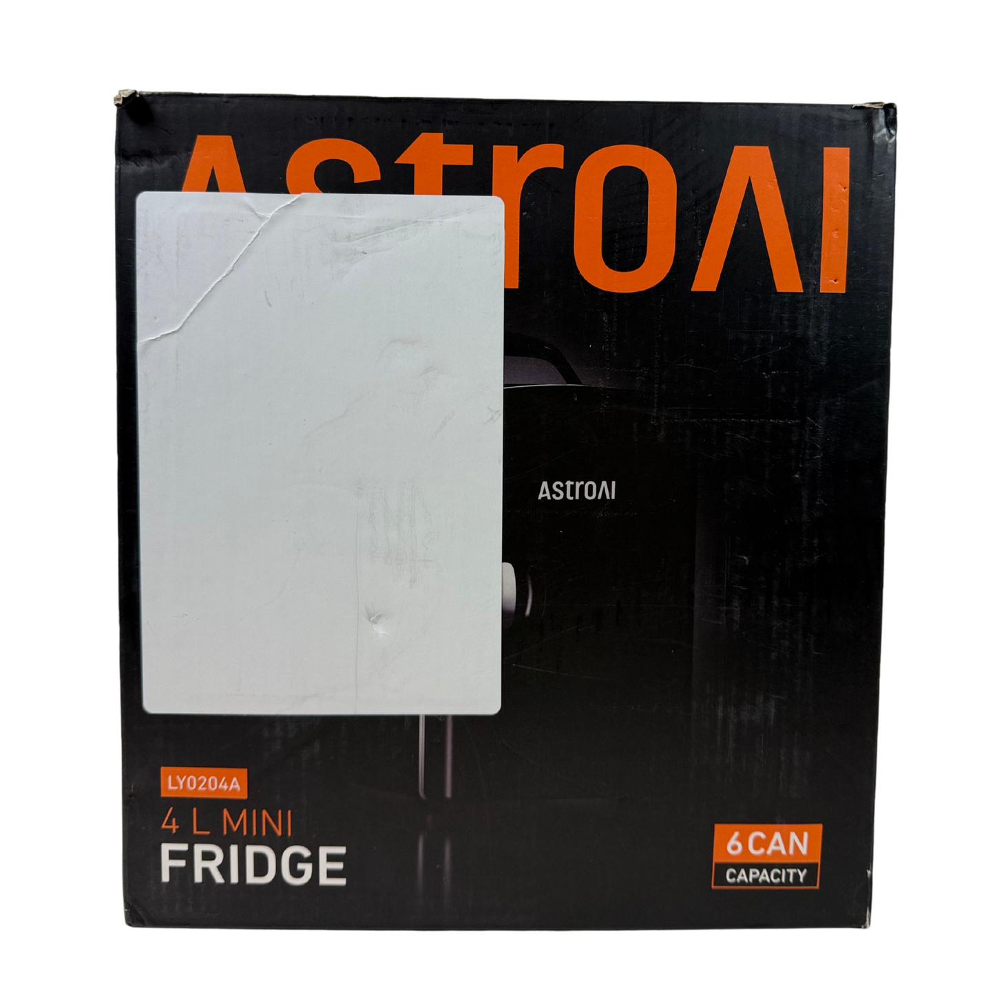 AstroAI Mini Fridge 4L, Portable Skincare & Beverage Cooler for Car/Home, Black