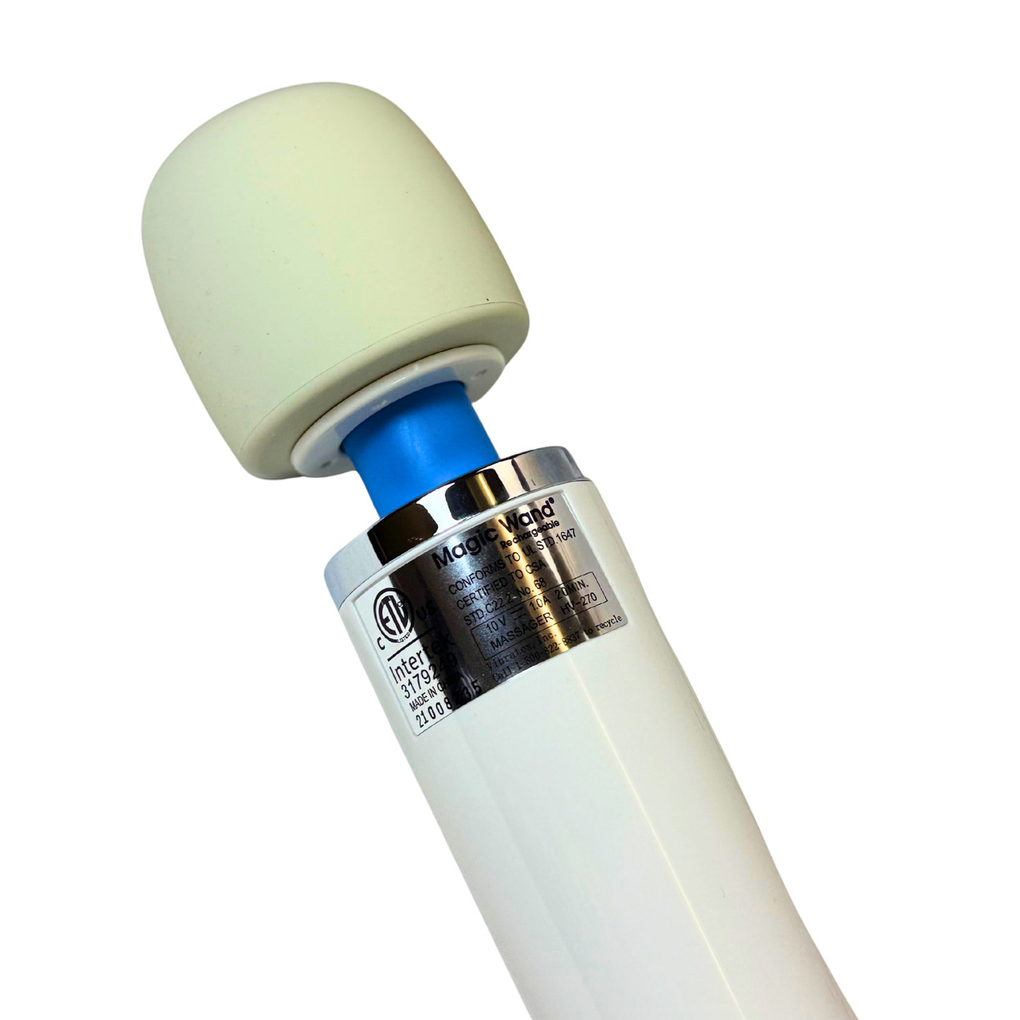 Rechargeable Cordless Full-Body Massager | Variable Speed, Soft Silicone Head & Deep Muscle Relaxation