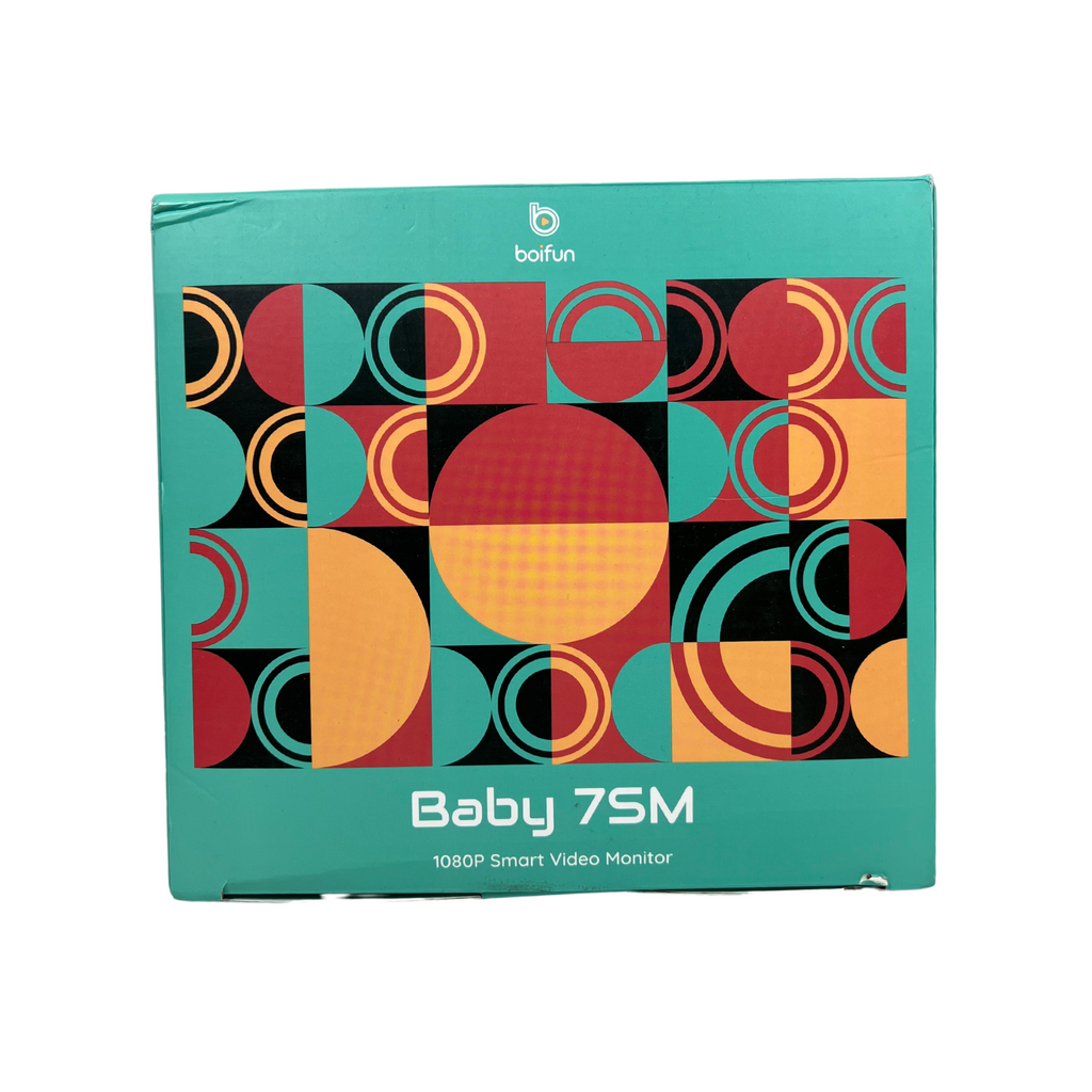 4.3" 1080P Baby Monitor – 2 Cameras, WiFi & LCD, Split Screen, Night Vision