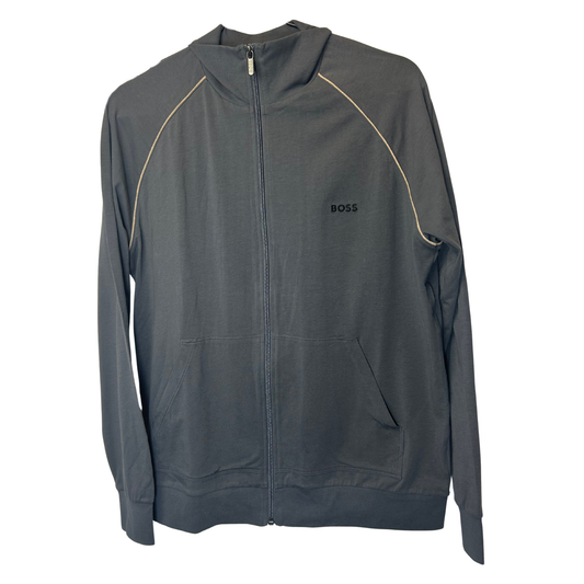 Men’s Mix & Match Zip Jacket – Gray – Size M