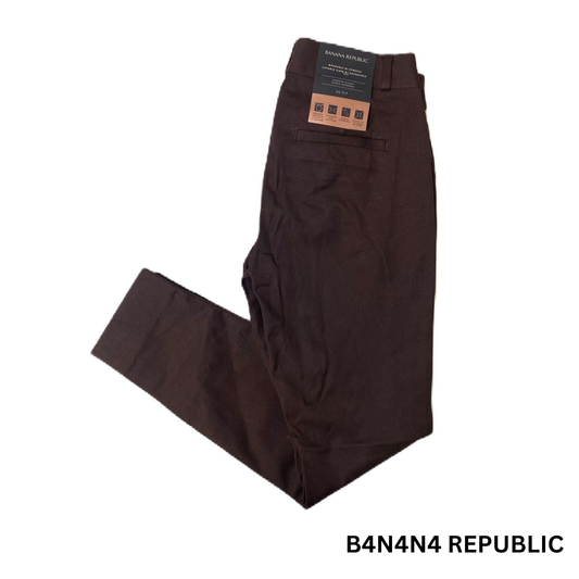 BR Women's Brown Modern Sloan Dress Pants - 00P