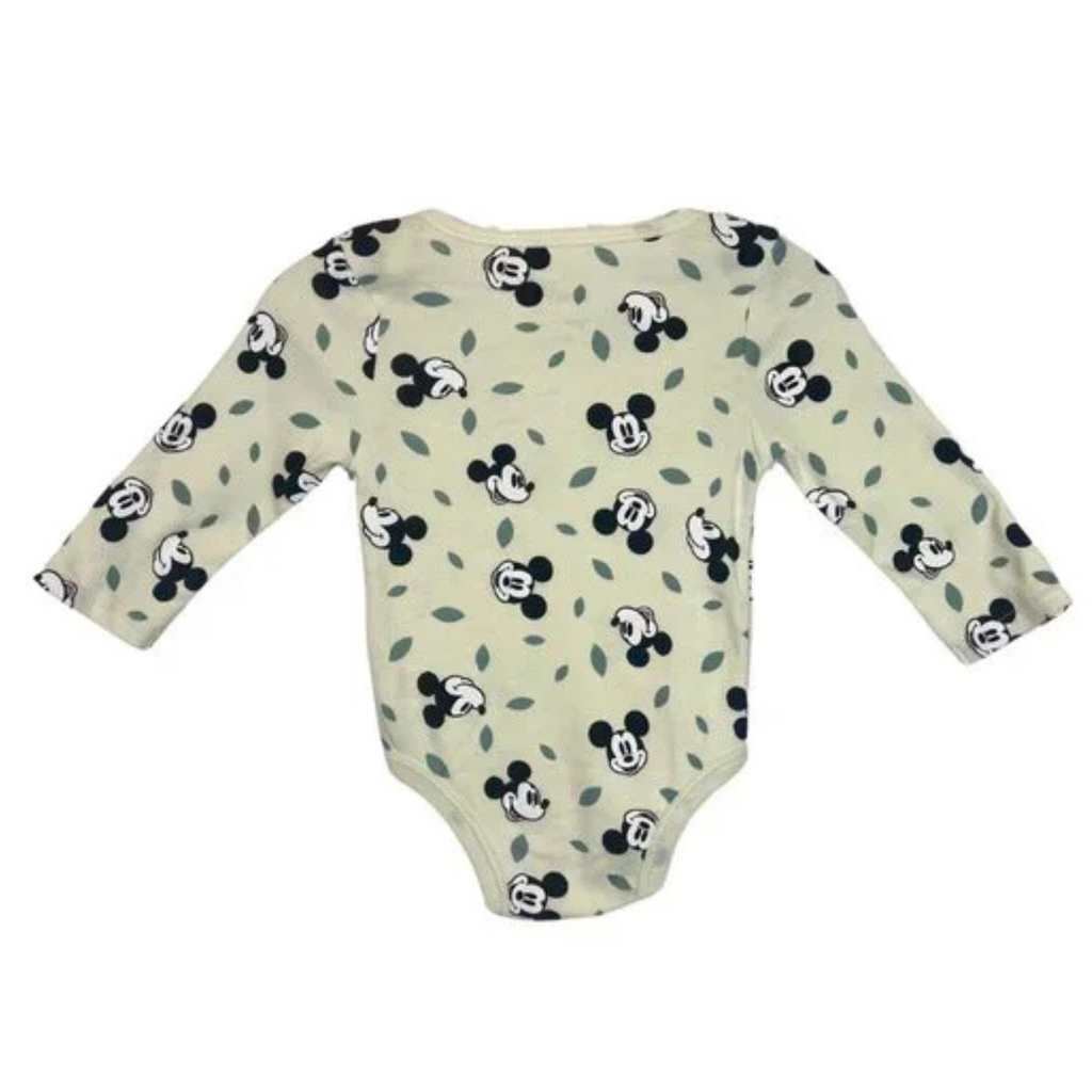 Baby Unisex Mickey Mouse One-Piece – Size 6–9M