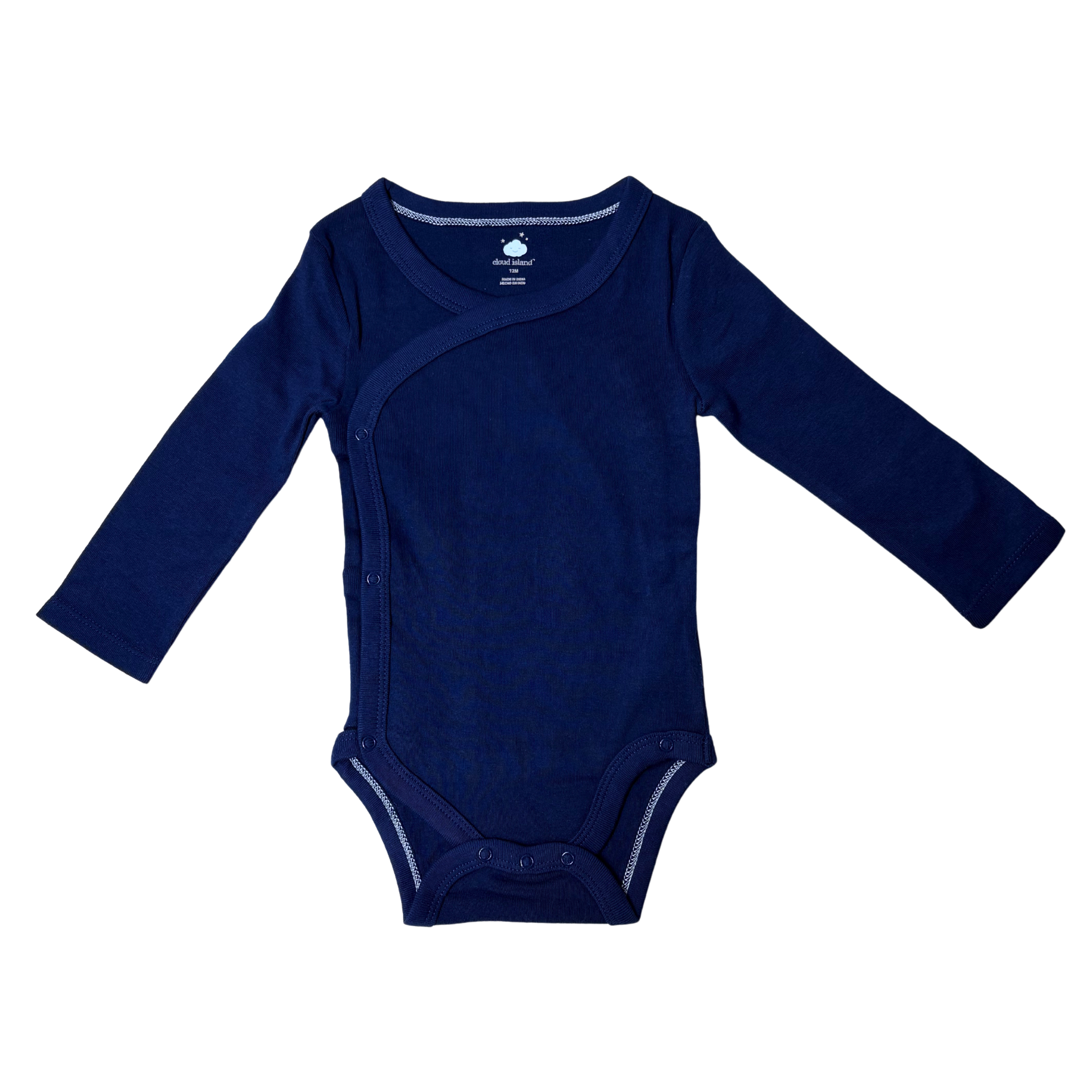 Baby Boys 3-Pack Long Sleeve Legless One-Pieces – Size 12M