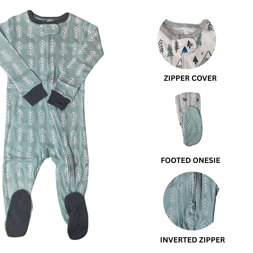 Baby Boys Long Sleeve One Piece