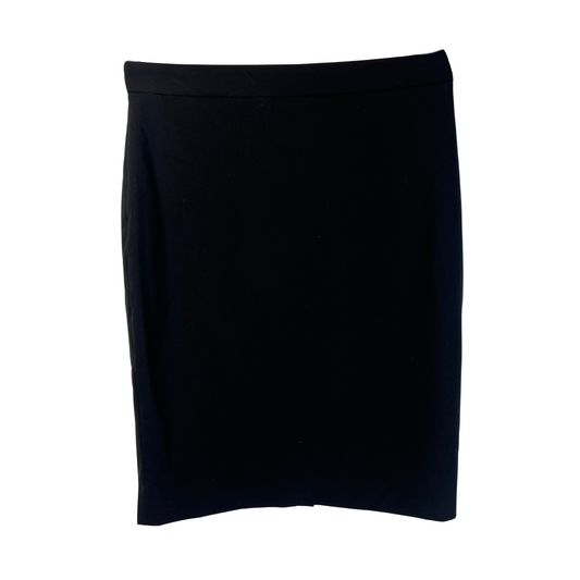 BR Black Wool Blend Skirt Size 4 – Elegant Office & Casual Wear