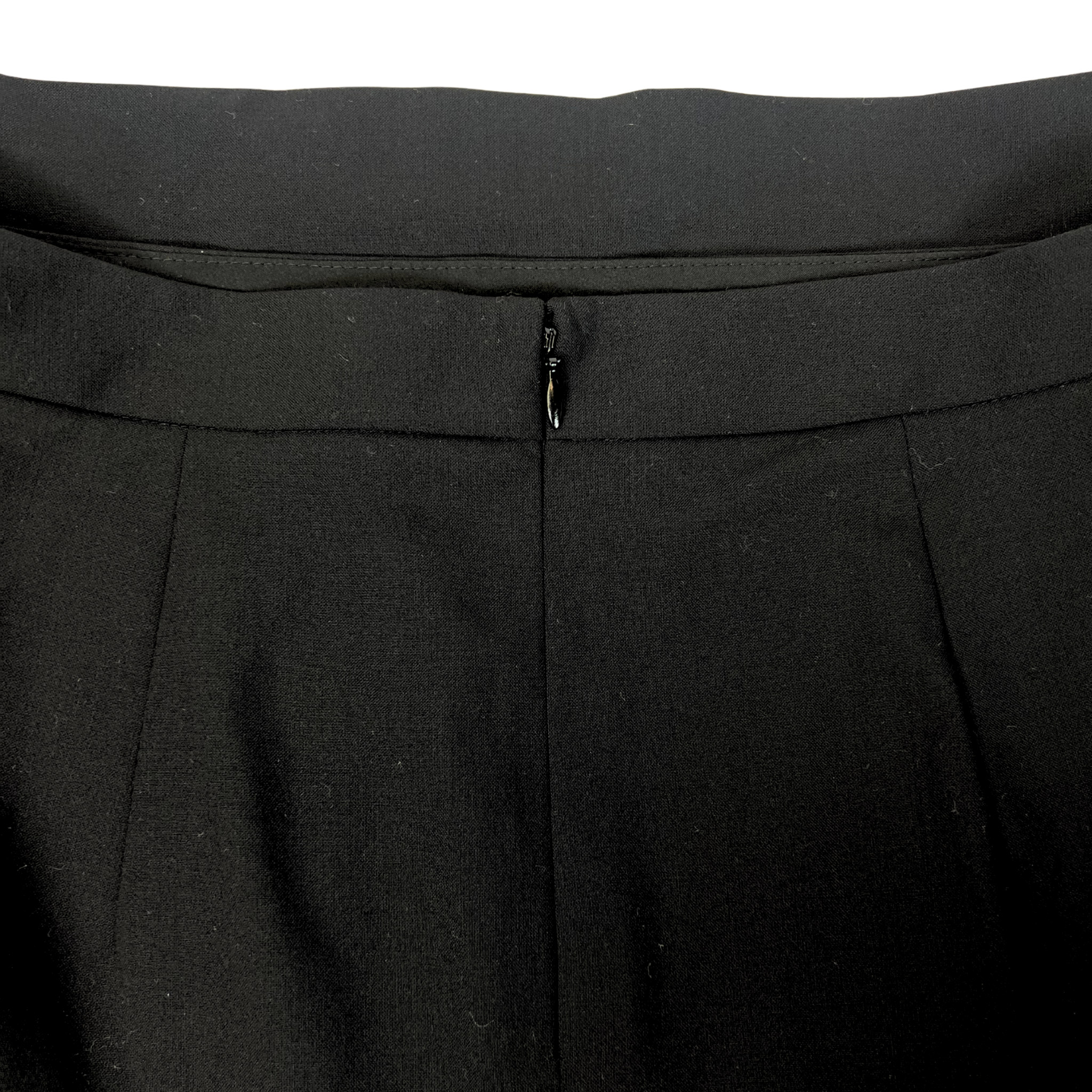 BR Black Wool Blend Skirt Size 4 – Elegant Office & Casual Wear