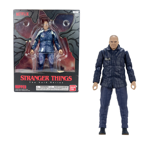 Stranger Things Hopper (Season 4) 6” Action Figure – Hawkins Collection