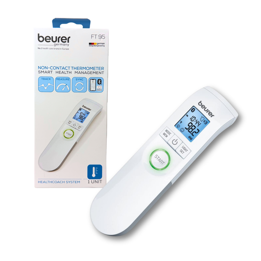 3-in-1 Digital Bluetooth Thermometer – No-Contact Infrared, Body, Surface & Room