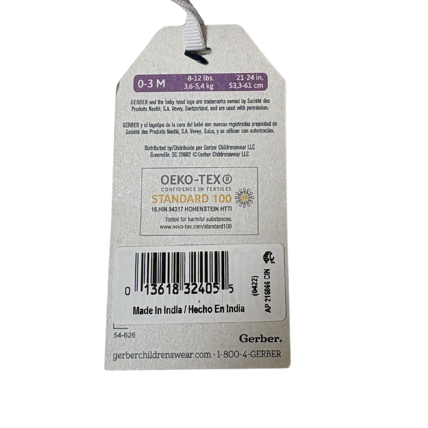 Boys’ 2-Pack Bear Footed One-Piece Pajamas – 0–3M