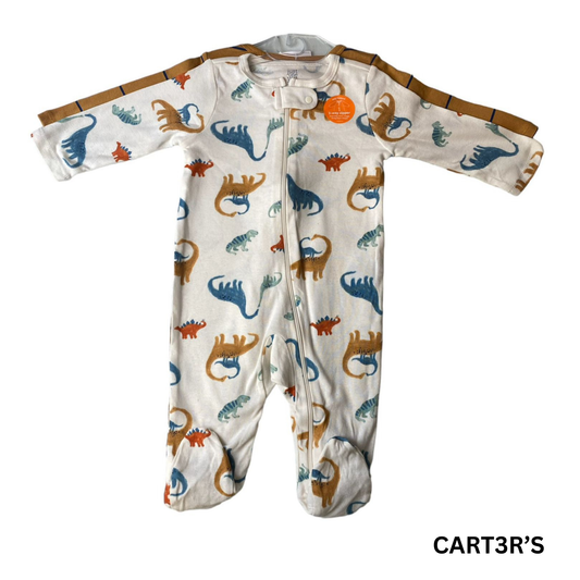 Boys 2-Pack Dinosaur One Piece - 6m