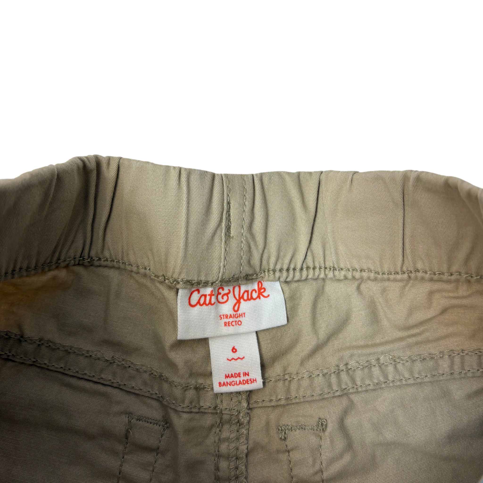Boys’ Beige Stretch Pants Size 6