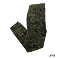 Boys Green Camo Cargo Joggers